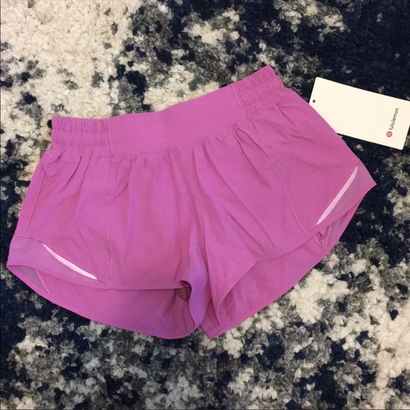 lululemon athletica Pants - Lululemon Hotty Hot Short Pink Magenta size 6
